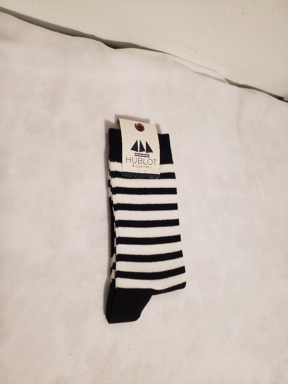 bretagne france mariniere style socks HUBLOT size 39/42